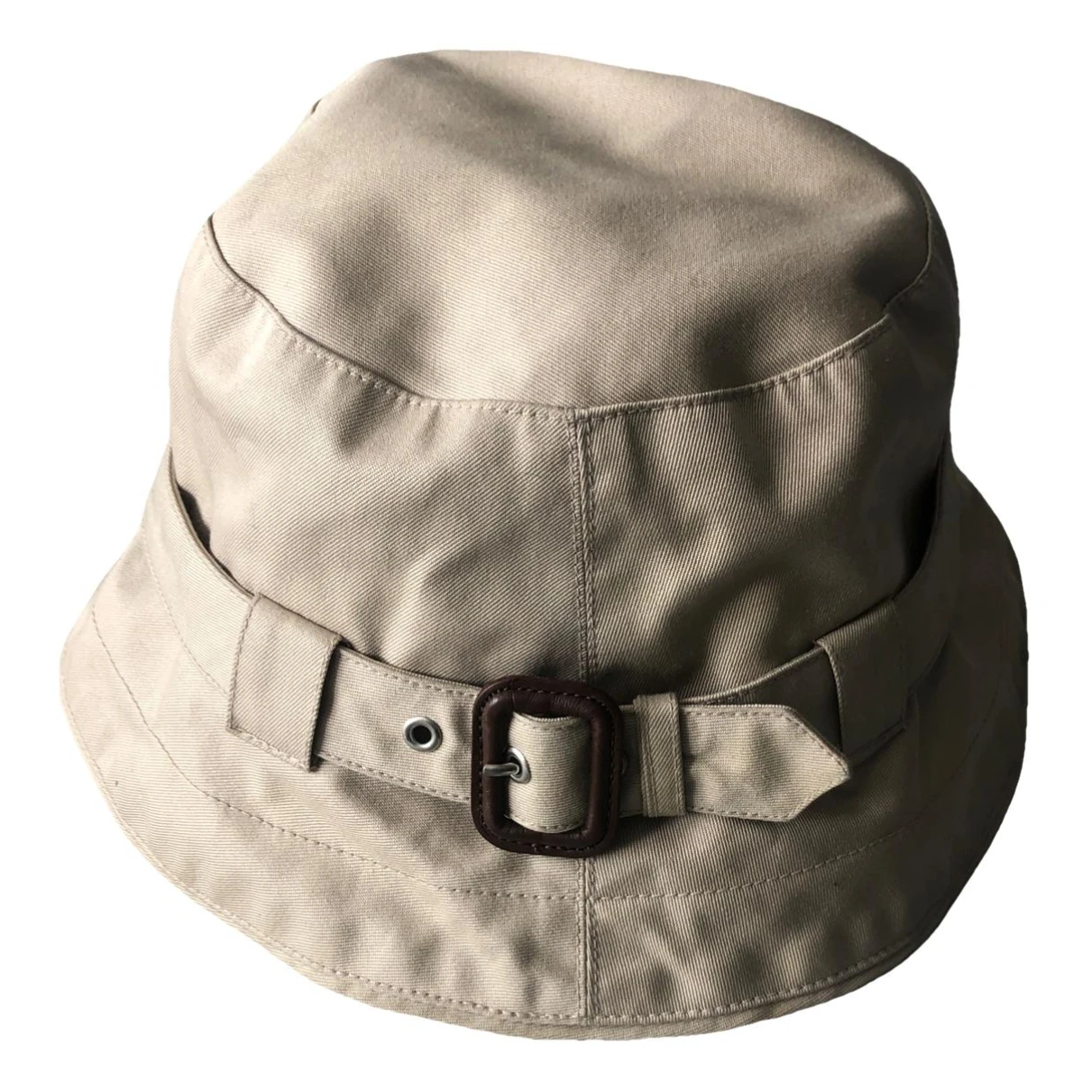 Pre-owned Burberry Cloth Hat In Beige