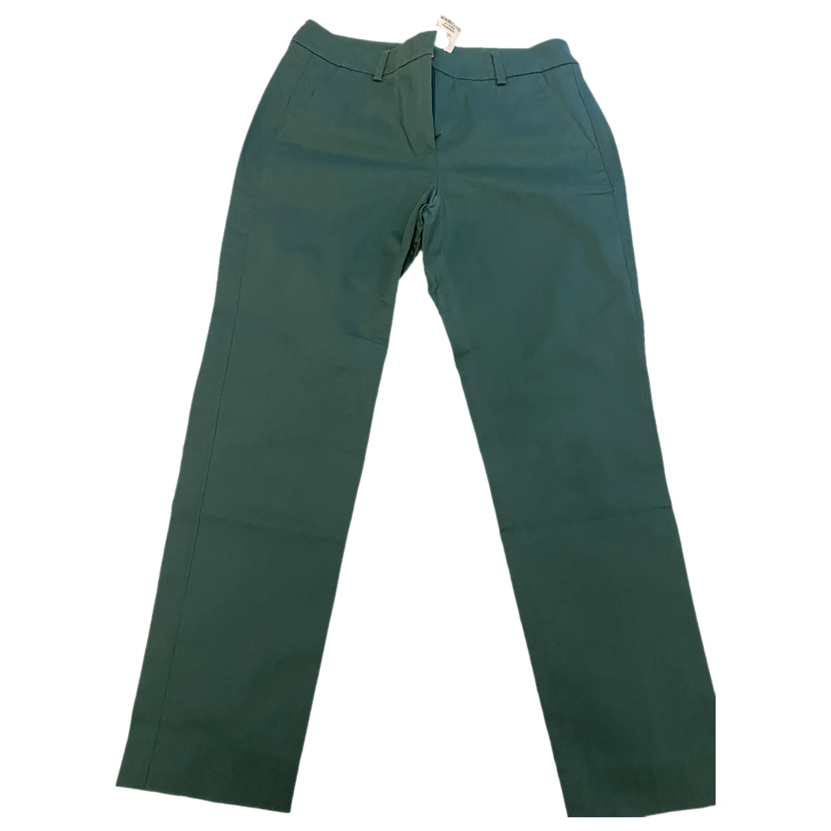 Pre-owned Max Mara Trousers In Green