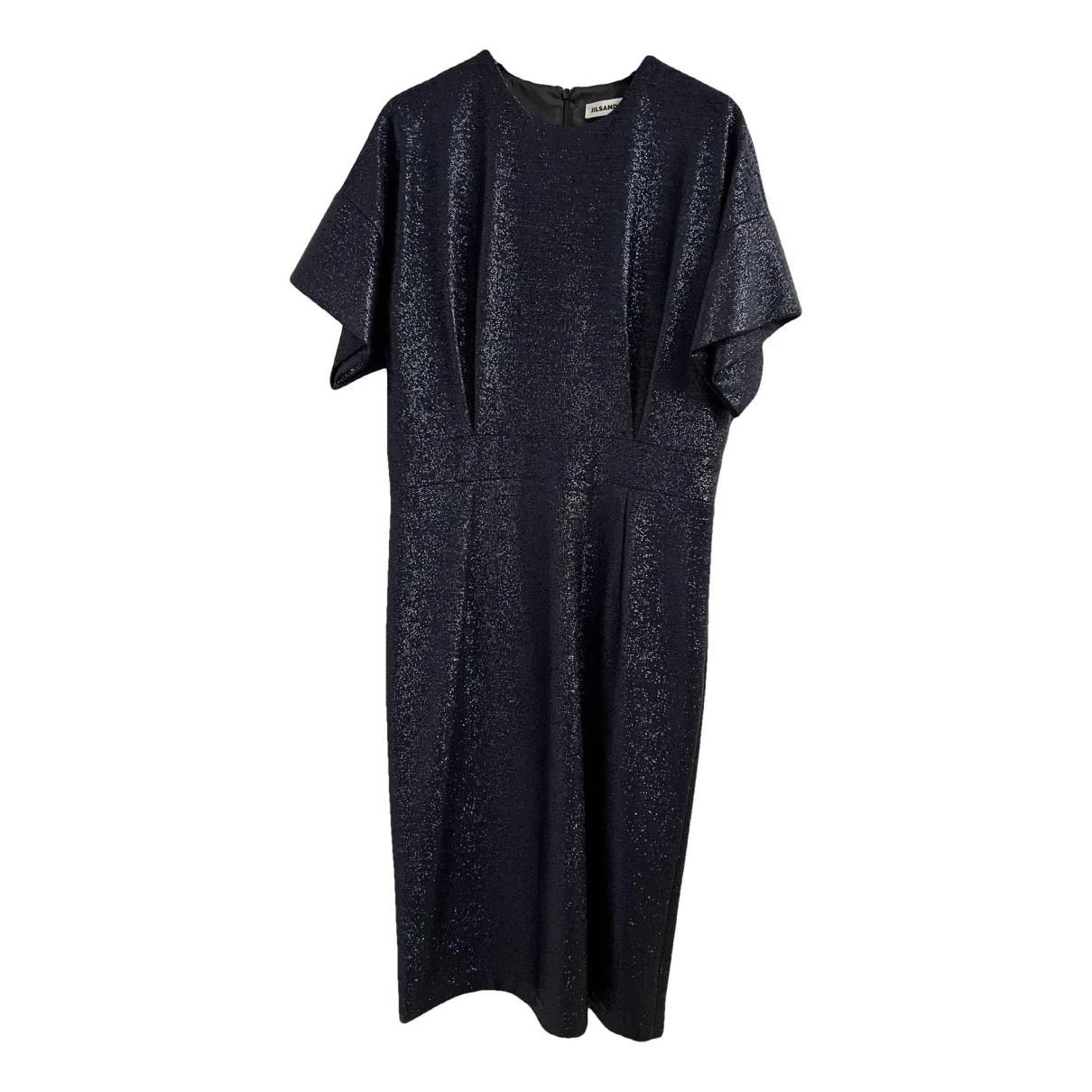 Pre-owned Jil Sander Mid-length Dress In Blue