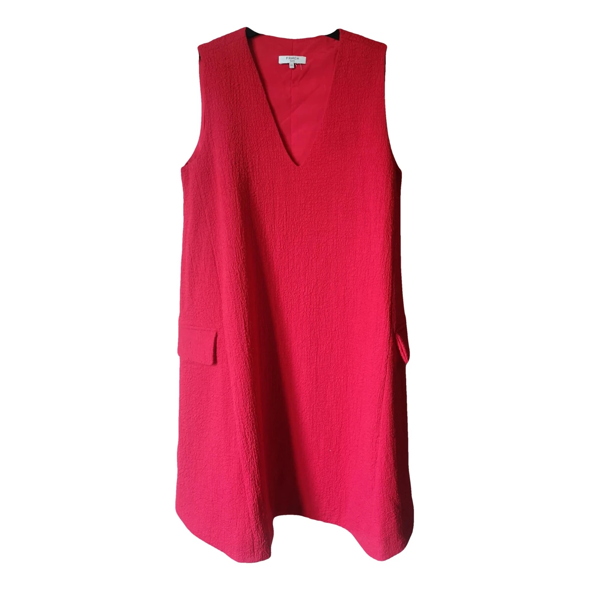 Pre-owned Frnch Mid-length Dress In Red