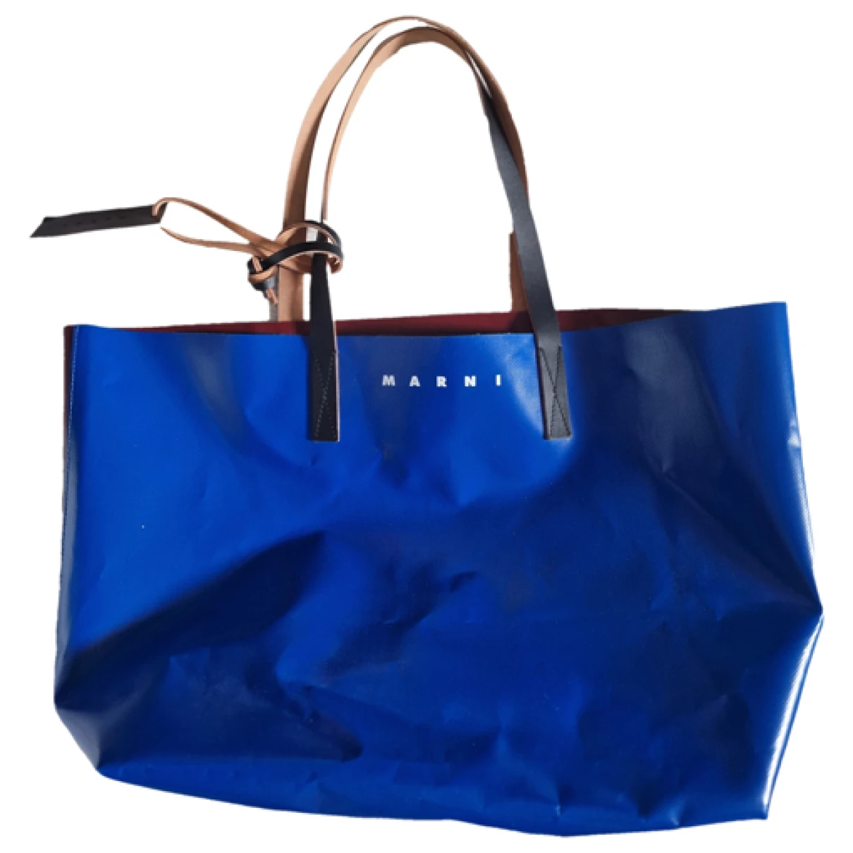 Pre-owned Marni Tote In Blue
