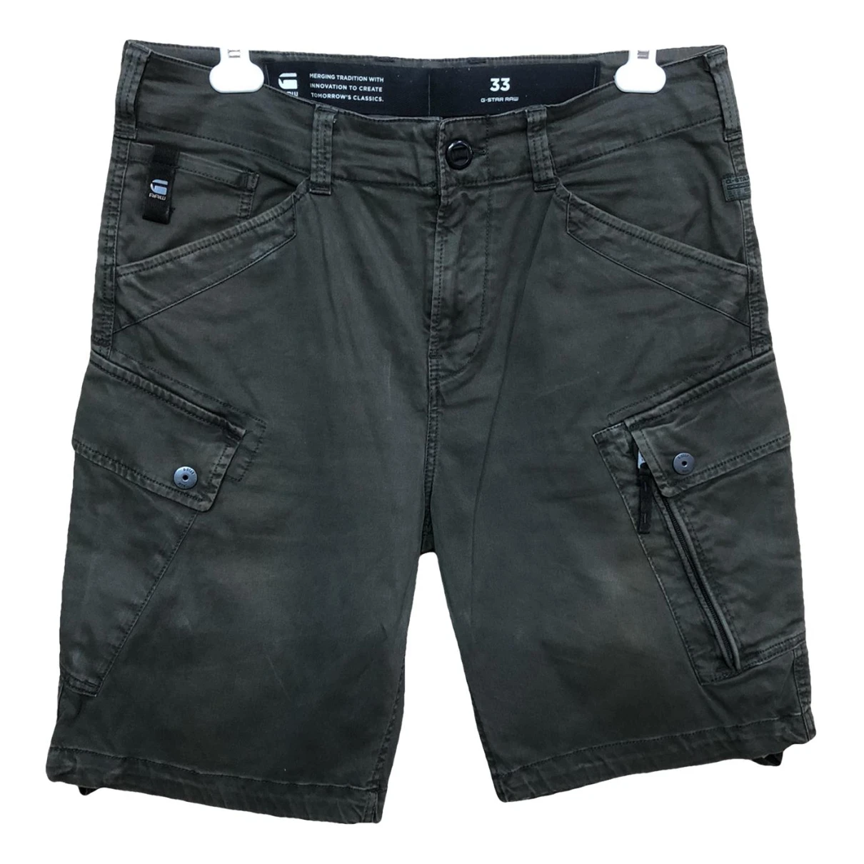 Pre-owned G-star Raw Short In Green
