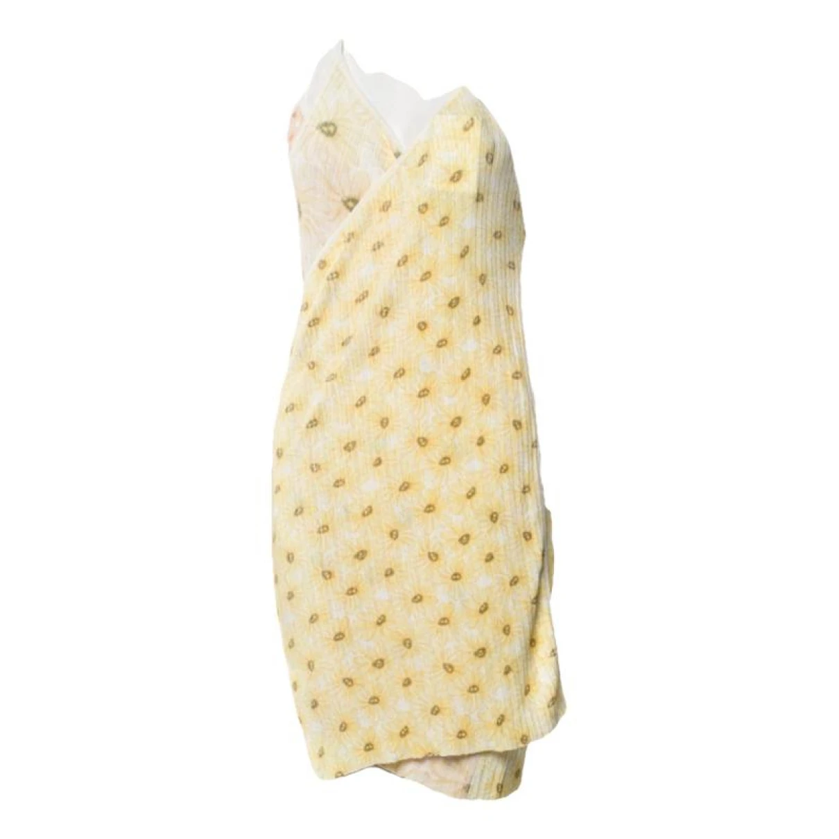 Pre-owned Jacquemus Mini Dress In Yellow