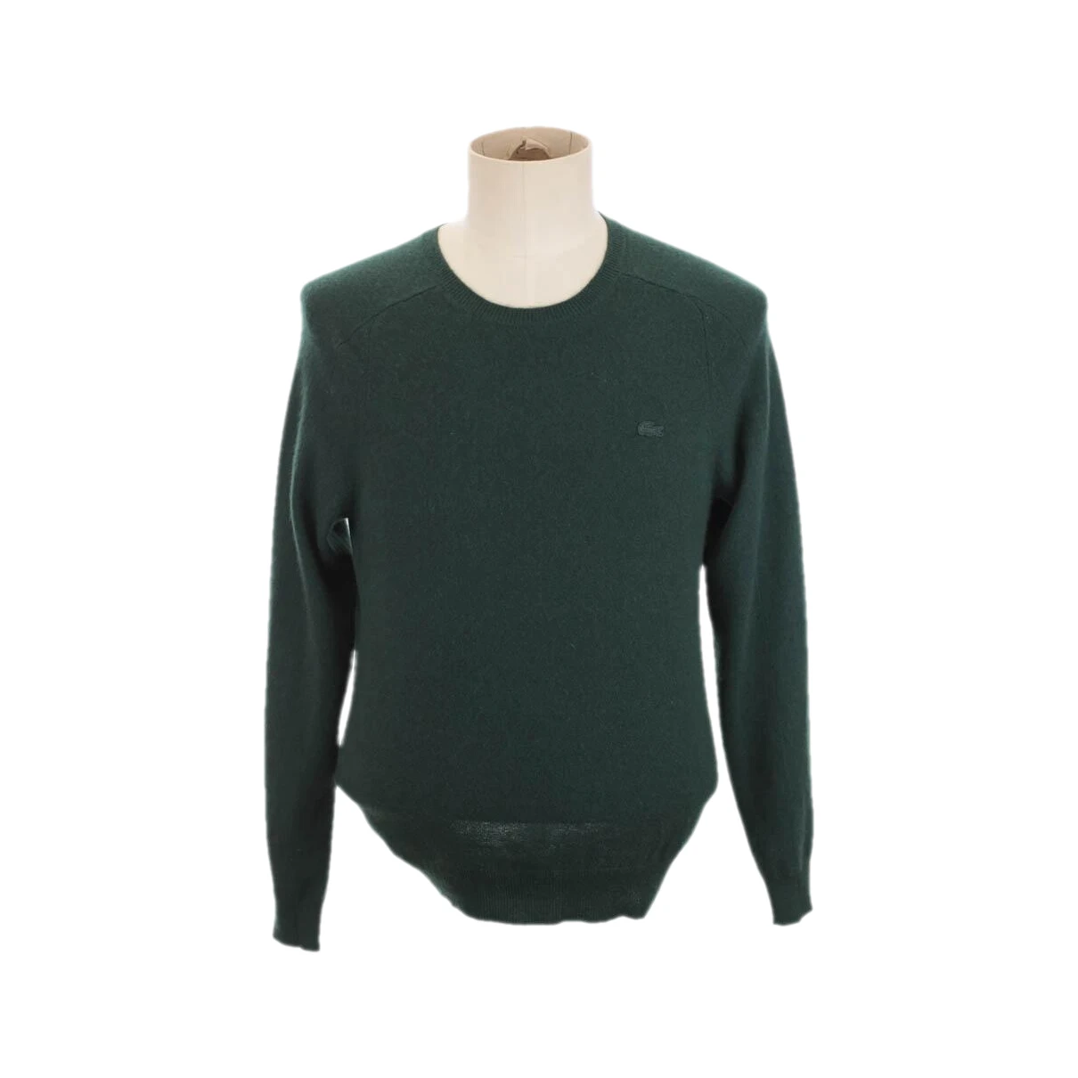 Pre-owned Lacoste Cashmere Pull In Green