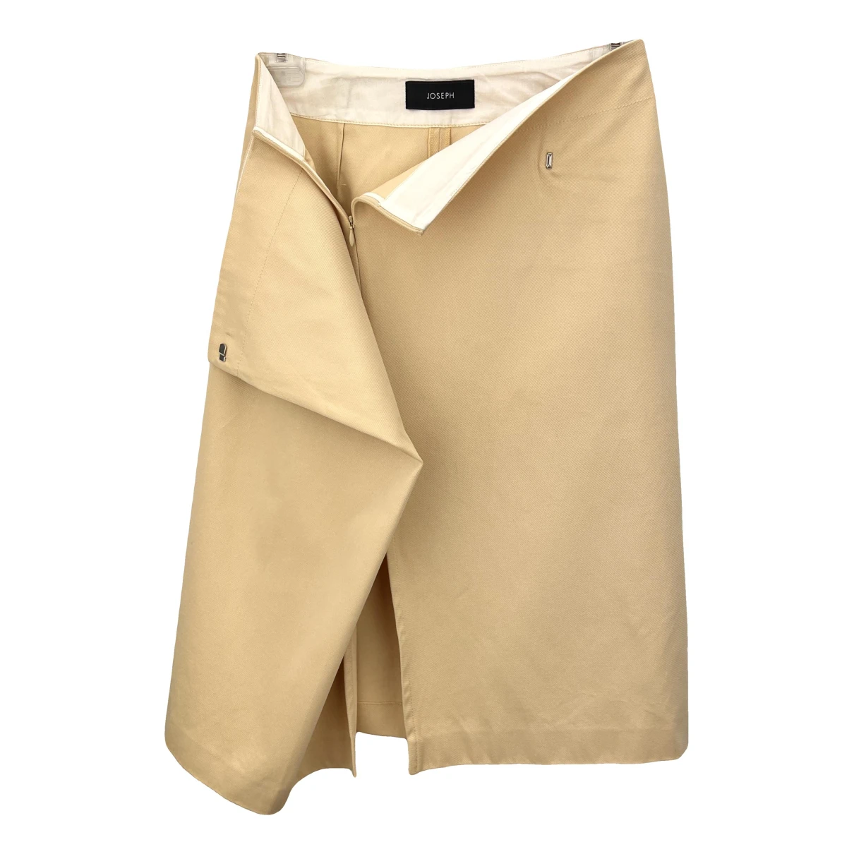 Pre-owned Joseph Mid-length Skirt In Yellow