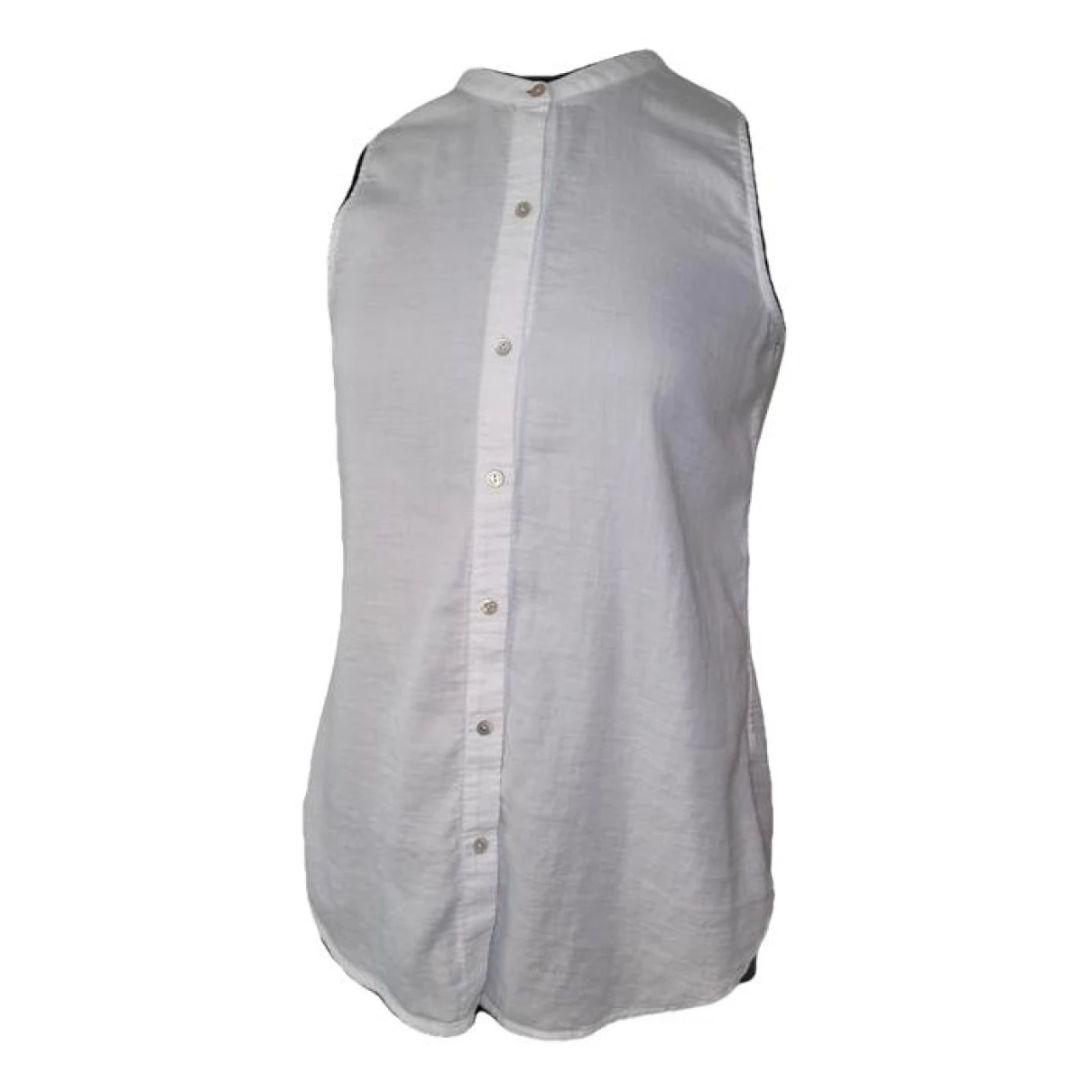 Pre-owned Eileen Fisher Tunic In White