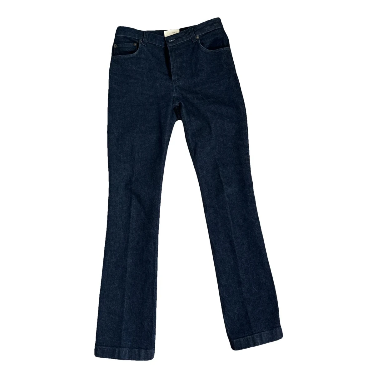 Pre-owned The Row Bootcut Jeans In Blue