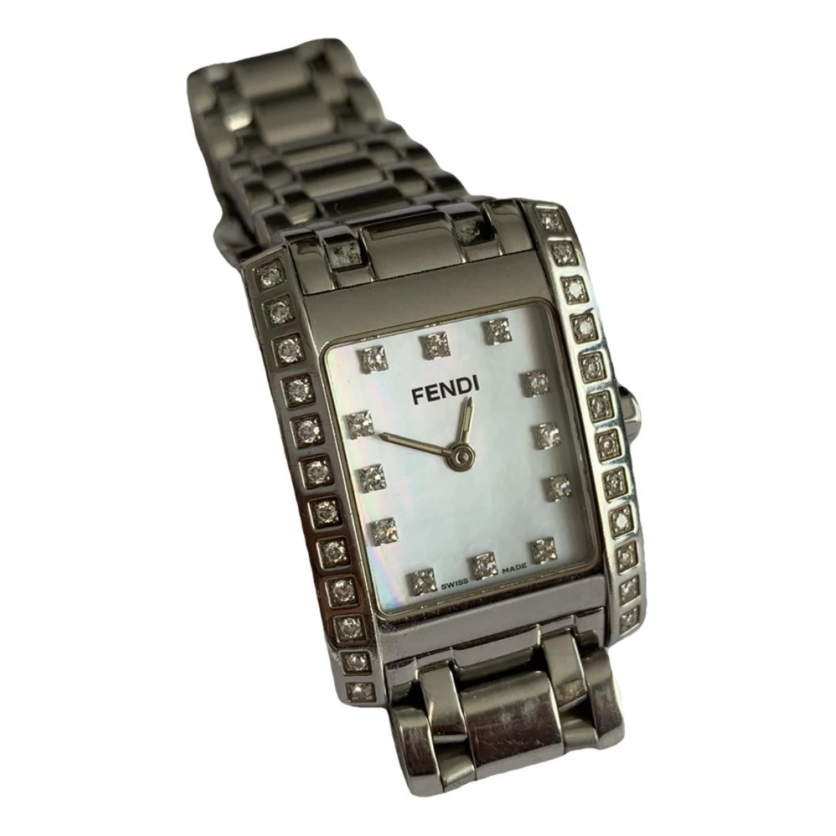 Pre-owned Fendi Watch In Grey