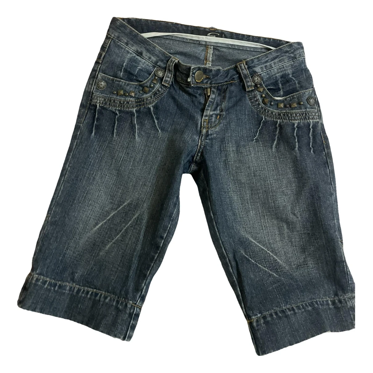 Pre-owned Roberto Cavalli Shorts In Blue