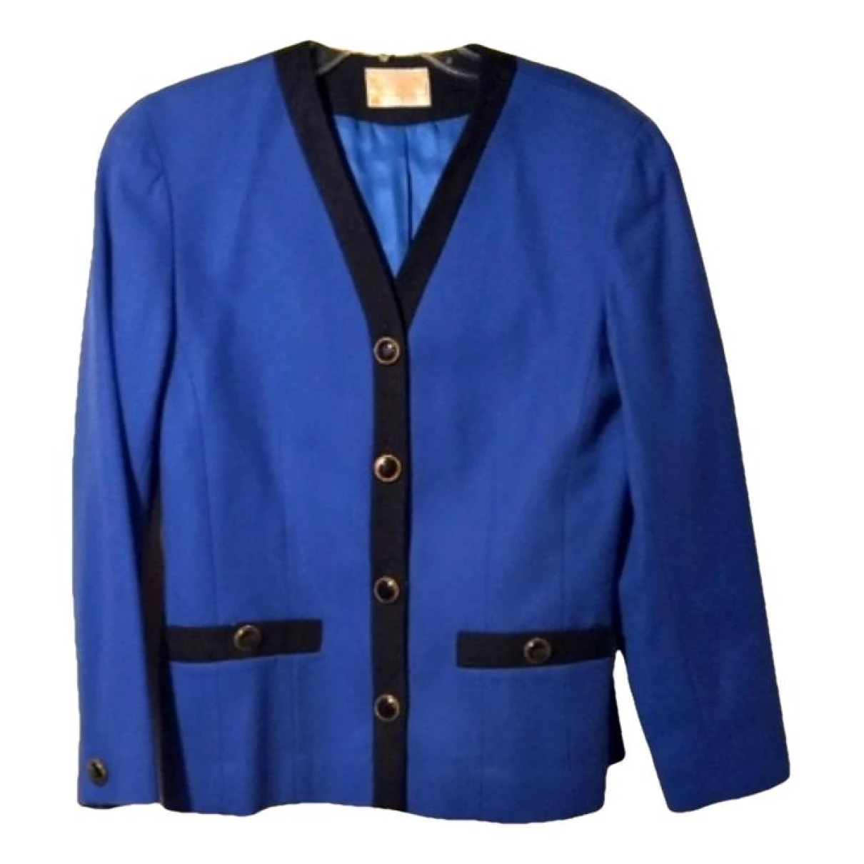 Pre-owned Pendleton Wool Blazer In Blue