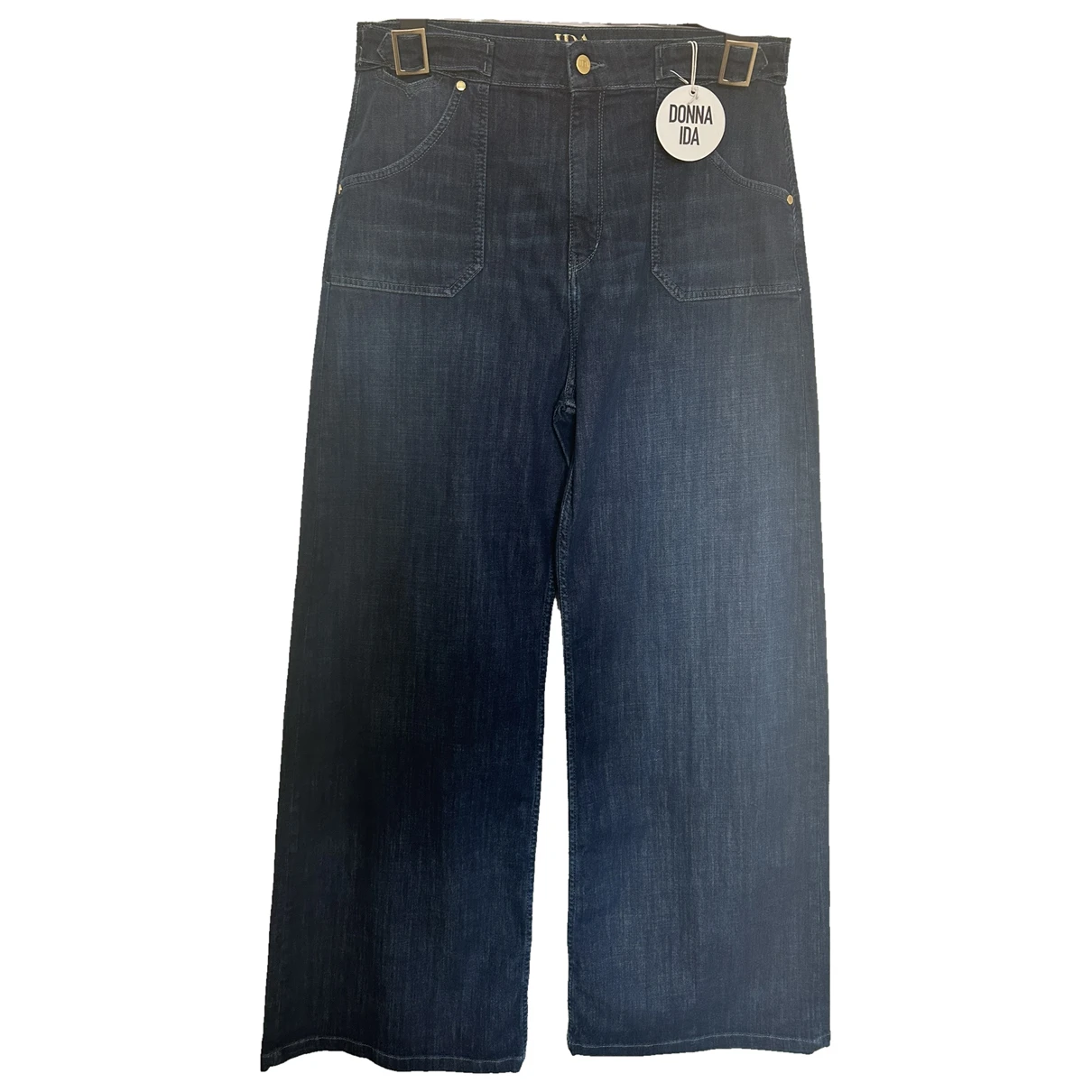 Pre-owned Donna Ida Jeans In Blue