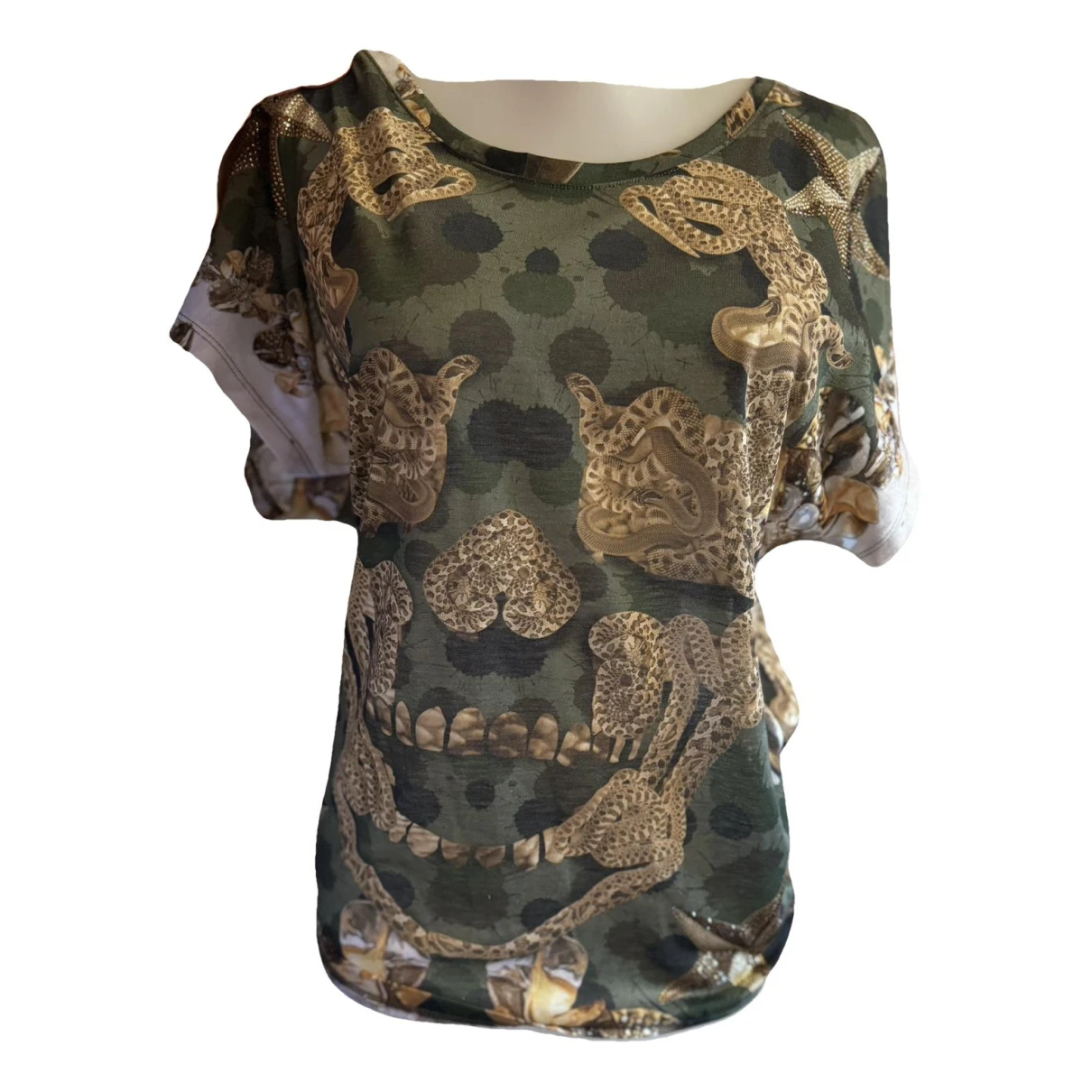 Pre-owned Philipp Plein T-shirt In Green