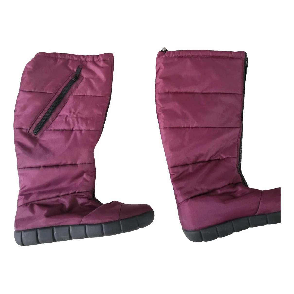 Pre-owned United Nude Boots In Purple