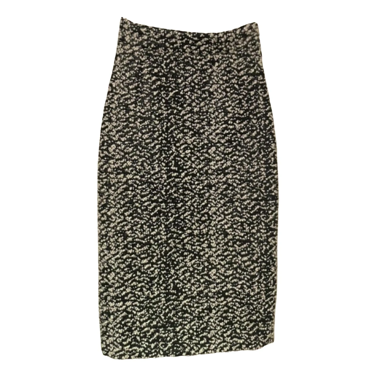 Pre-owned Balenciaga Tweed Mid-length Skirt In Multicolour