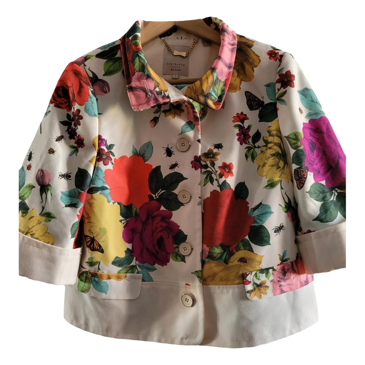 Pre-owned Ted Baker Jacket In Multicolour