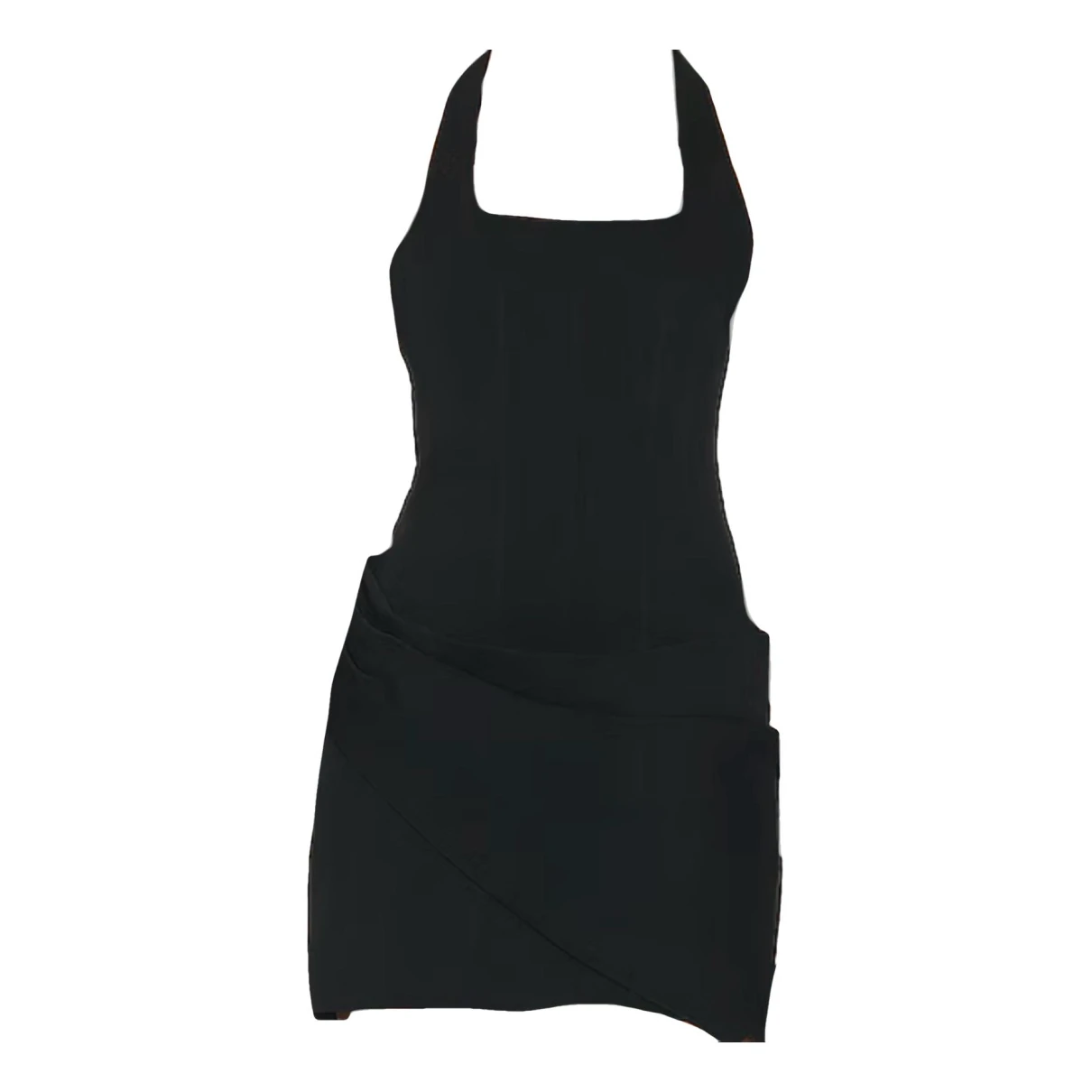 Pre-owned Jonathan Simkhai Mini Dress In Black