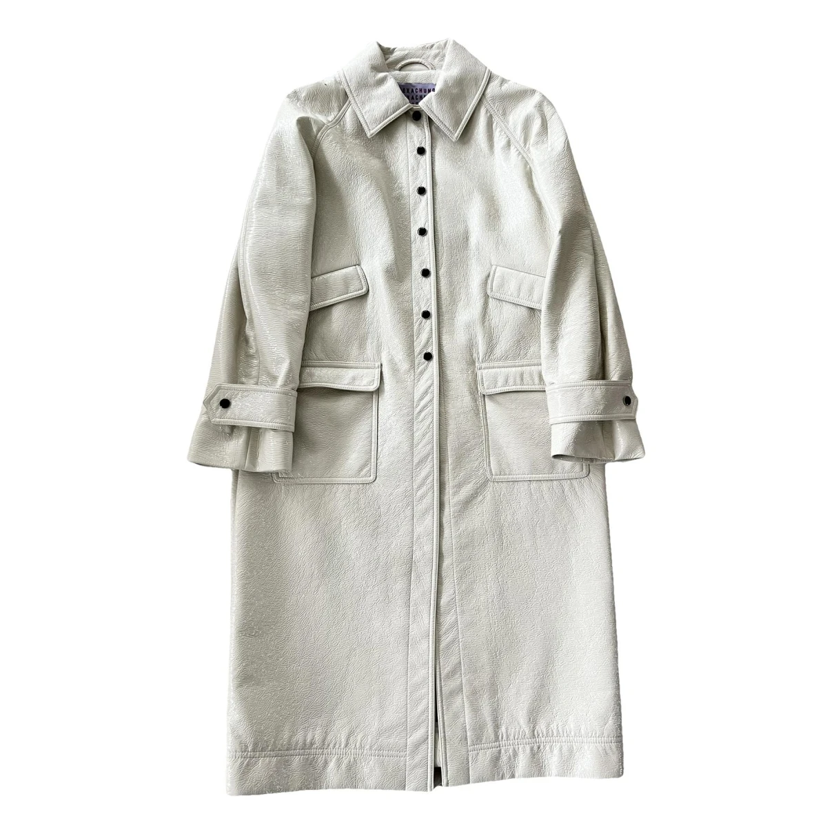 Pre-owned Alexa Chung Trench Coat In Beige
