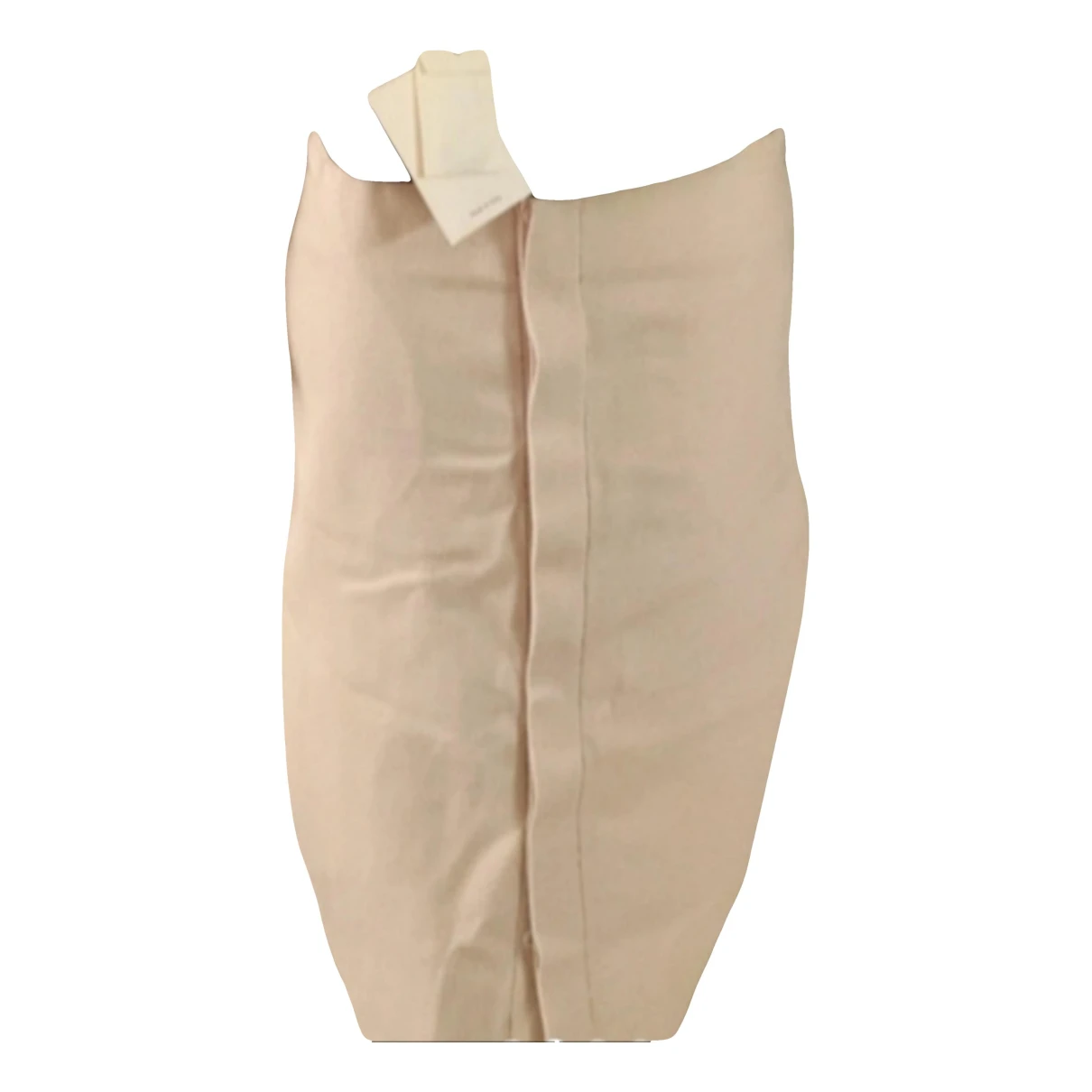 Pre-owned Baserange Mid-length Skirt In Ecru