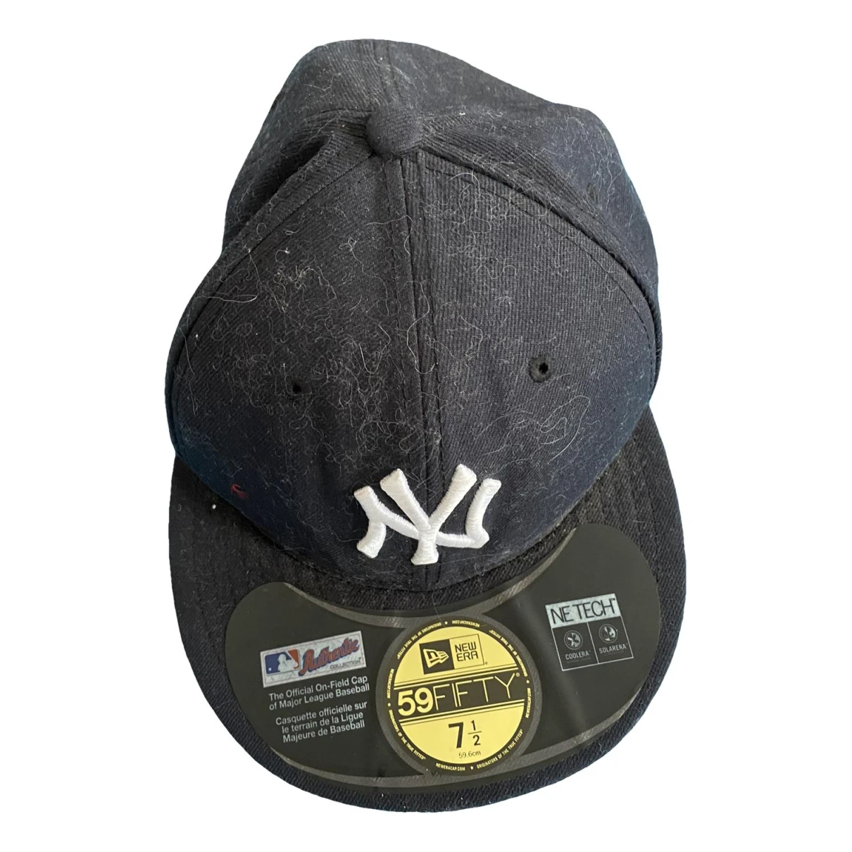 Pre-owned New Era Cloth Hat In Black