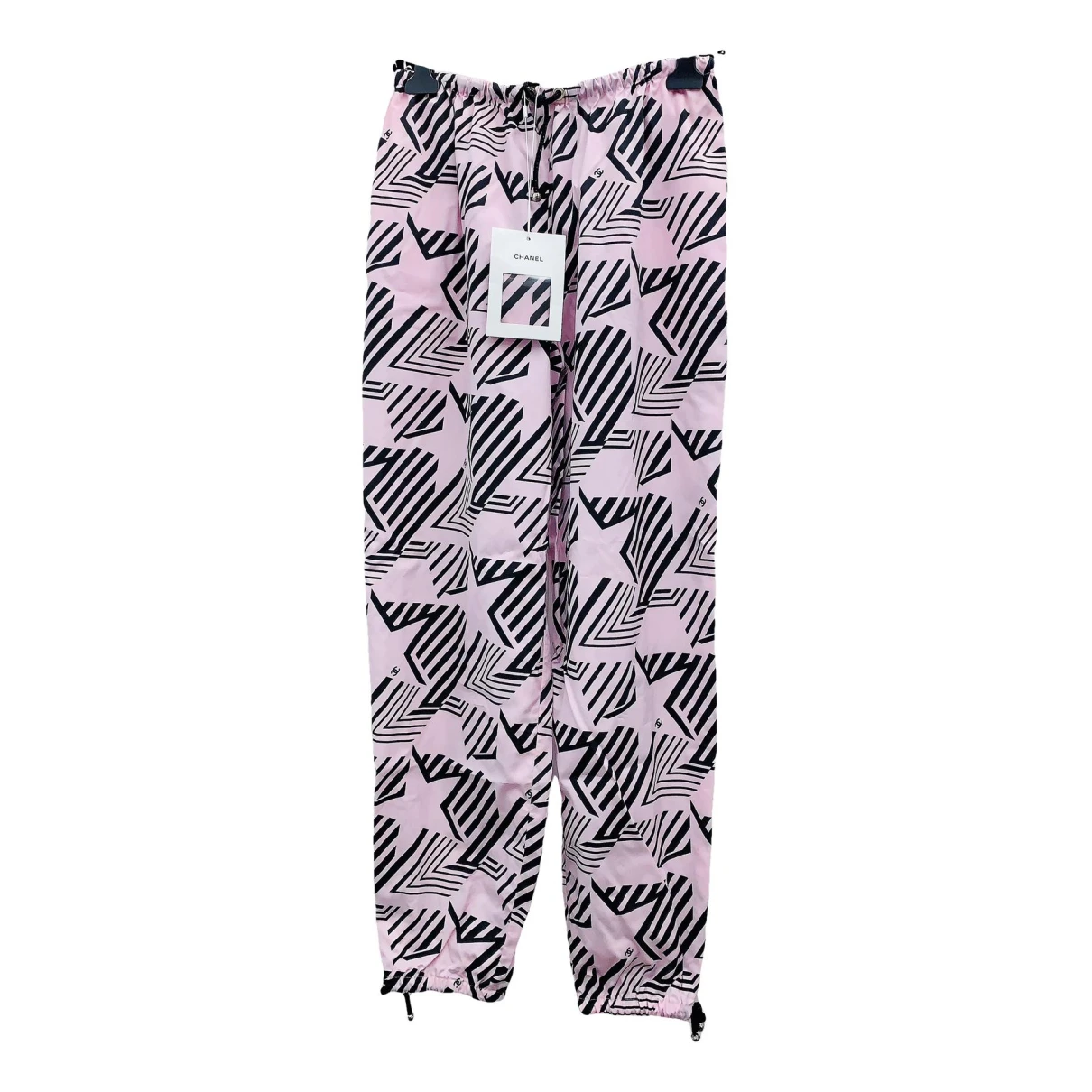 Pre-owned Chanel Trousers In Pink