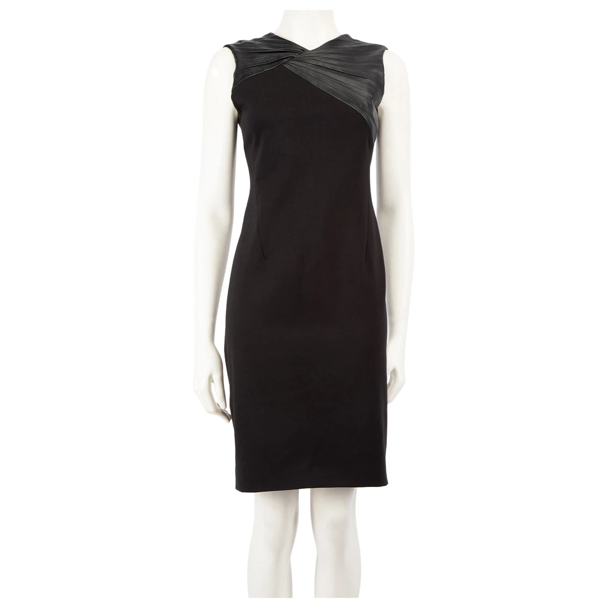 Pre-owned Halston Heritage Dress In Black