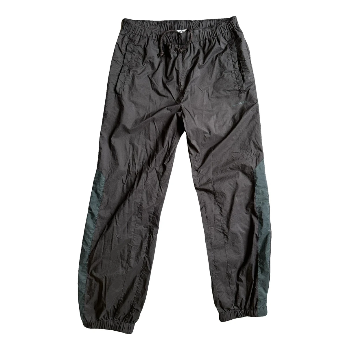 Pre-owned Acne Studios Trousers In Black
