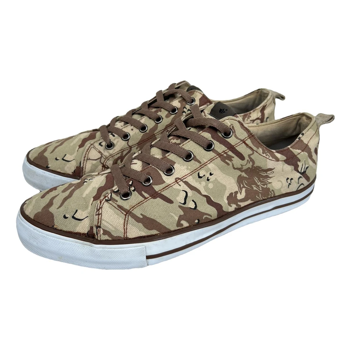Pre-owned Maharishi Low Trainers In Multicolour