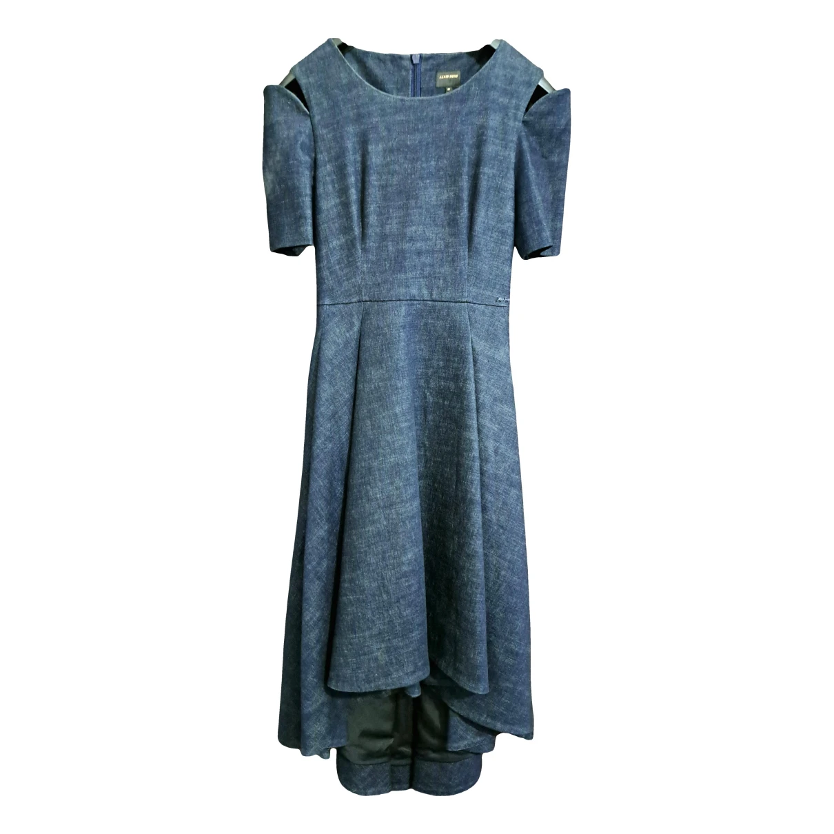 Pre-owned Miss Sixty Maxi Dress In Blue