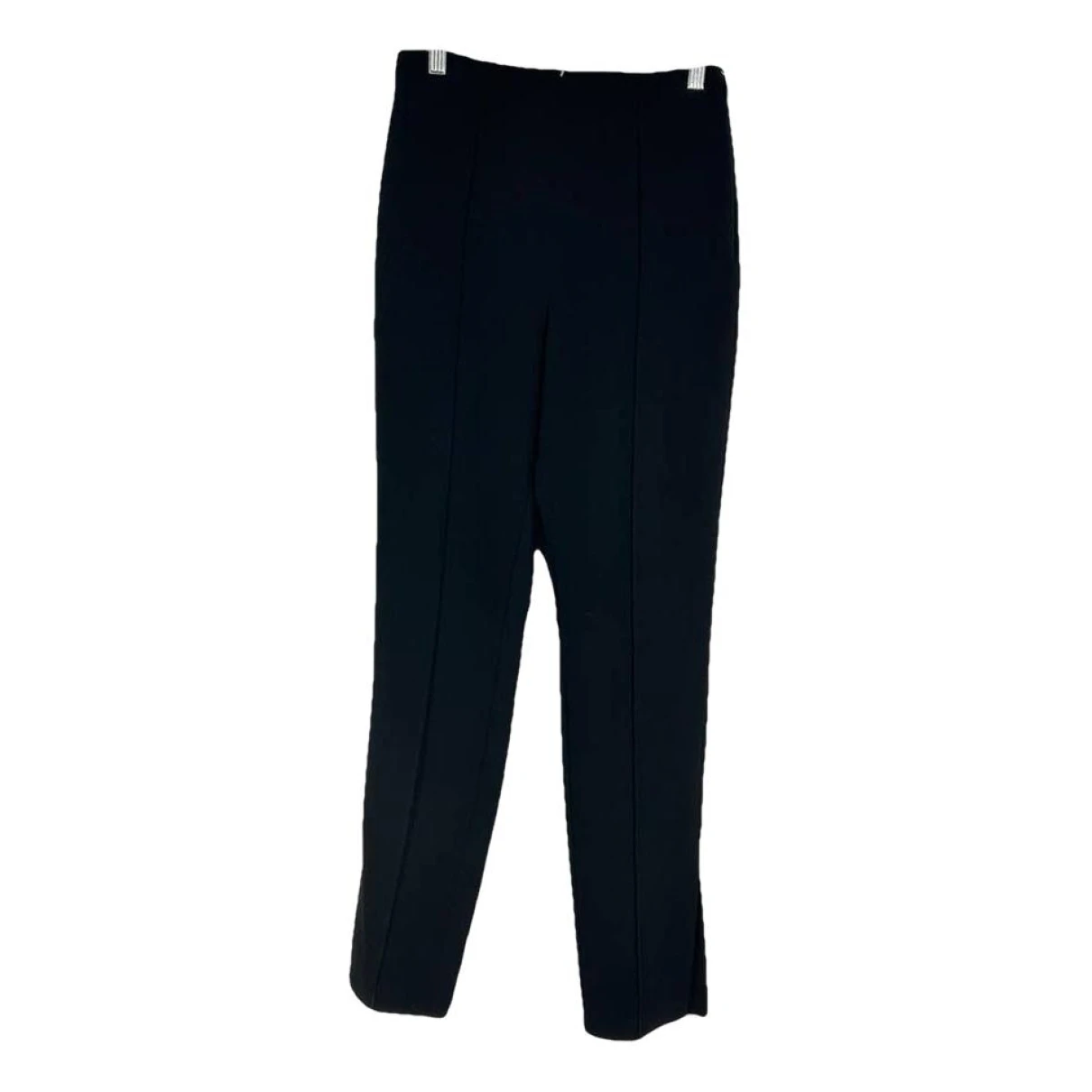 Pre-owned Cinq À Sept Trousers In Black