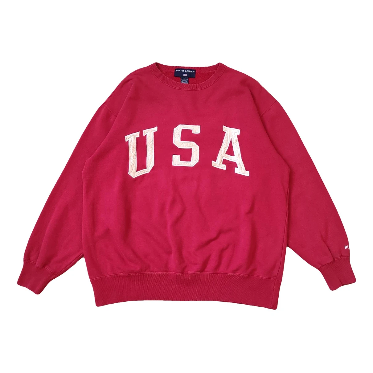Pre-owned Polo Ralph Lauren Sweatshirt In Red
