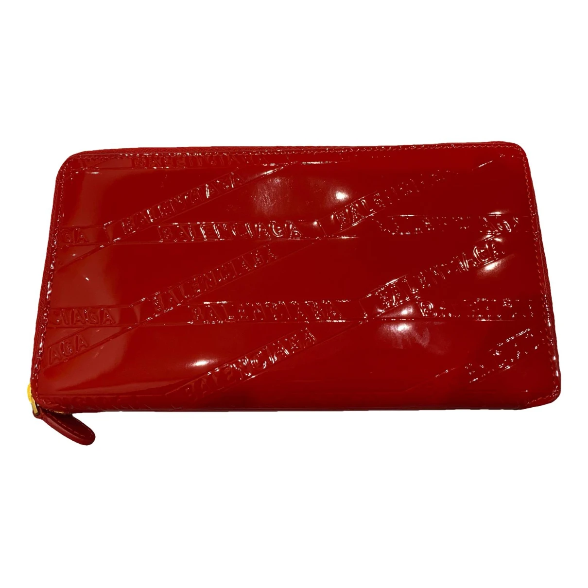 Pre-owned Balenciaga Wallet In Red