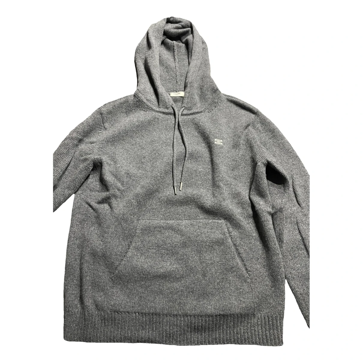 Pre-owned Celine Wool Sweatshirt In Grey