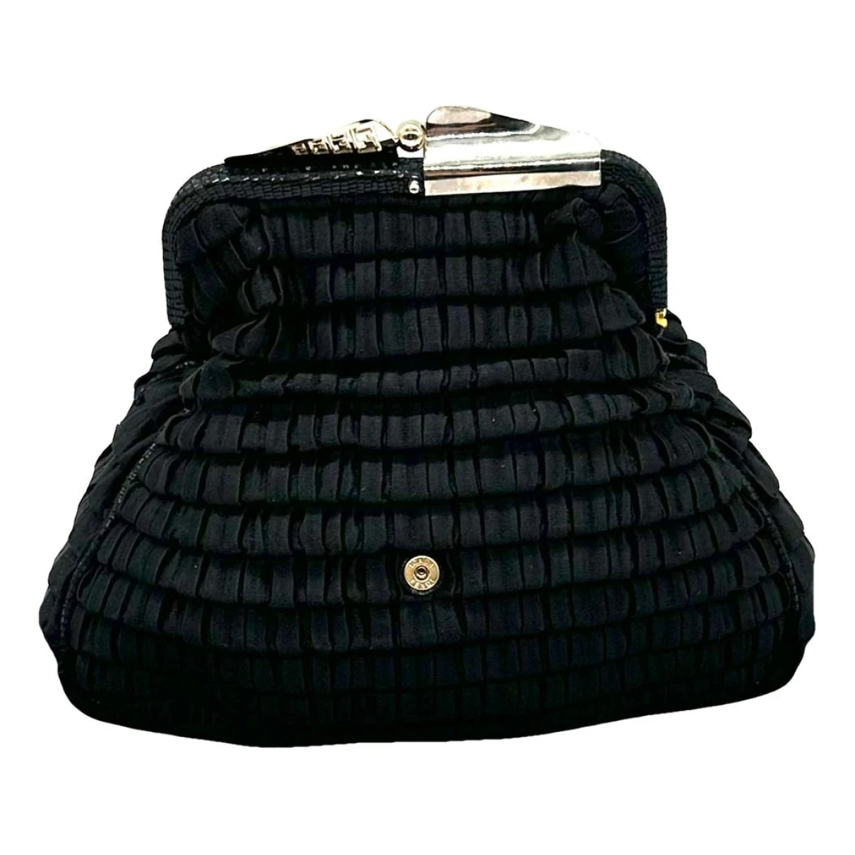 Pre-owned Fendi Clutch Bag In Black