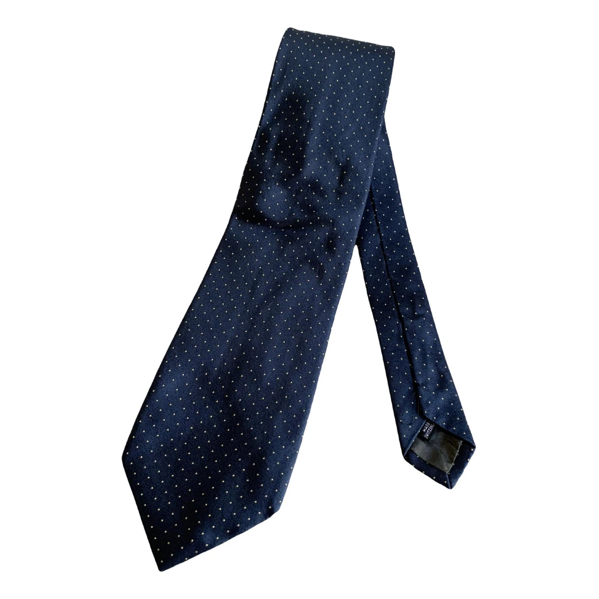 Pre-owned Cacharel Silk Tie In Blue