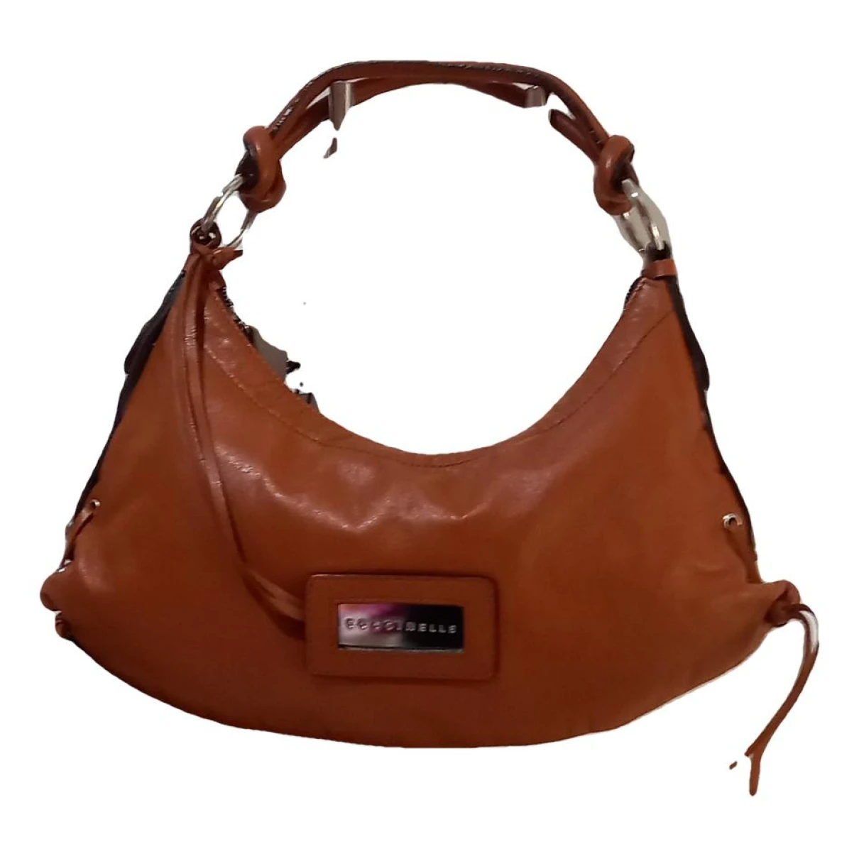 Pre-owned Coccinelle Leather Handbag In Camel