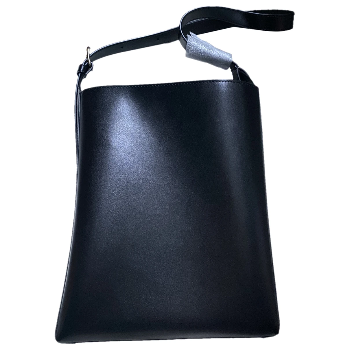 Pre-owned Apc Leather Handbag In Black