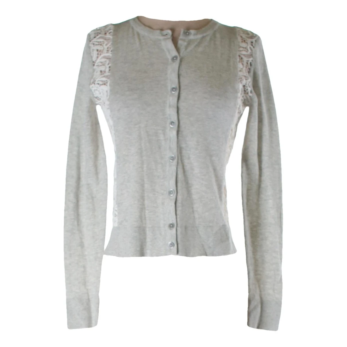 Pre-owned Ann Taylor Cardigan In Grey