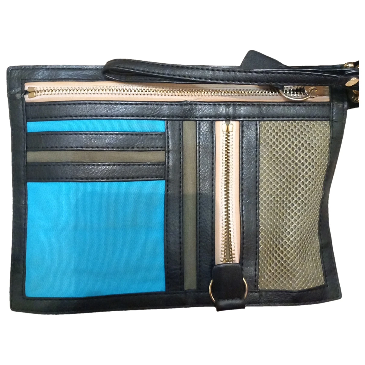 Pre-owned Kenzo Clutch Bag In Blue