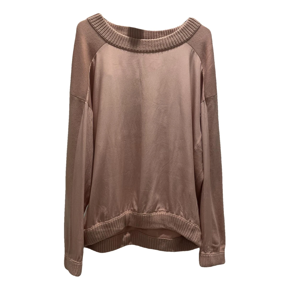 Pre-owned Chloé Wool Blouse In Pink
