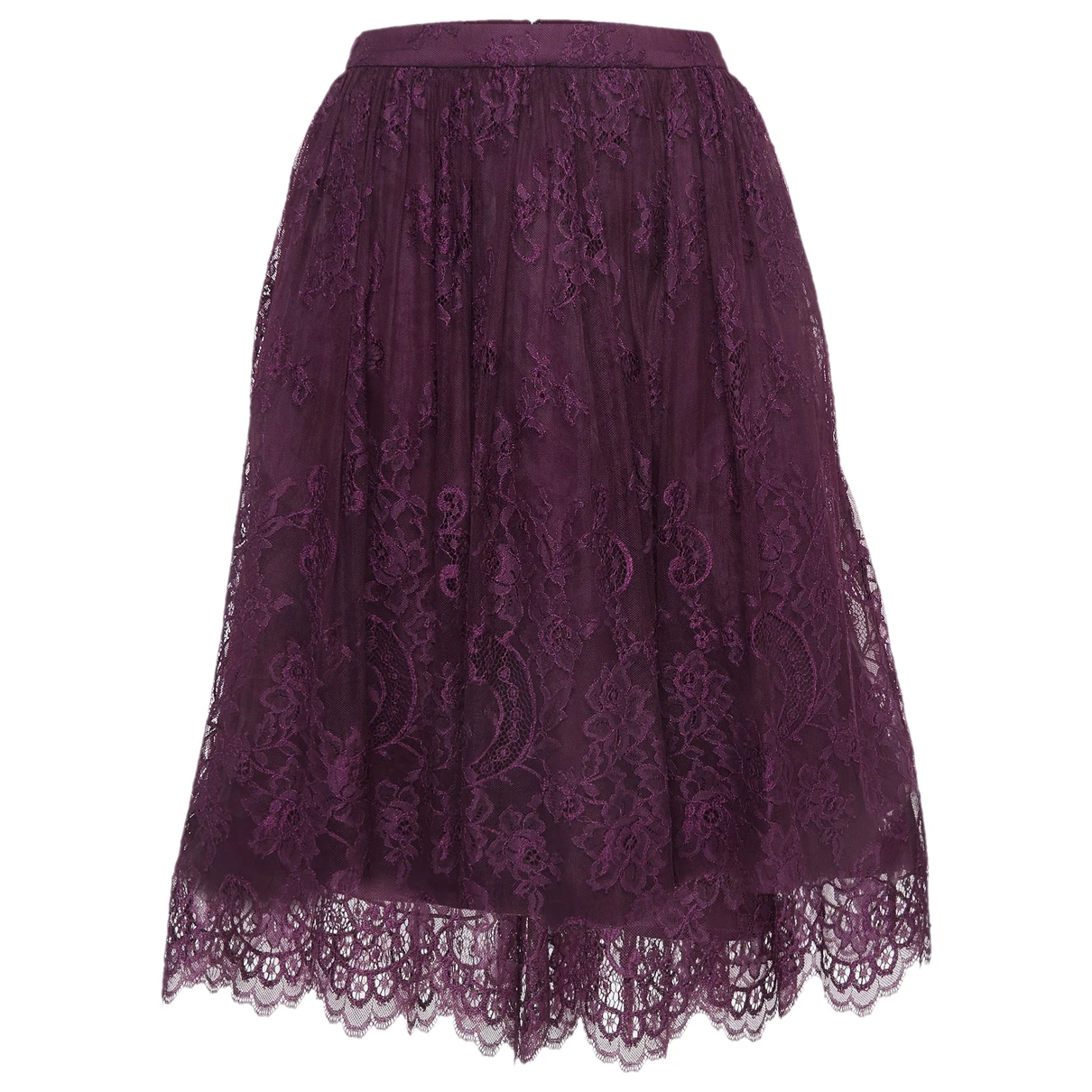 Pre-owned Alice And Olivia Skirt In Purple