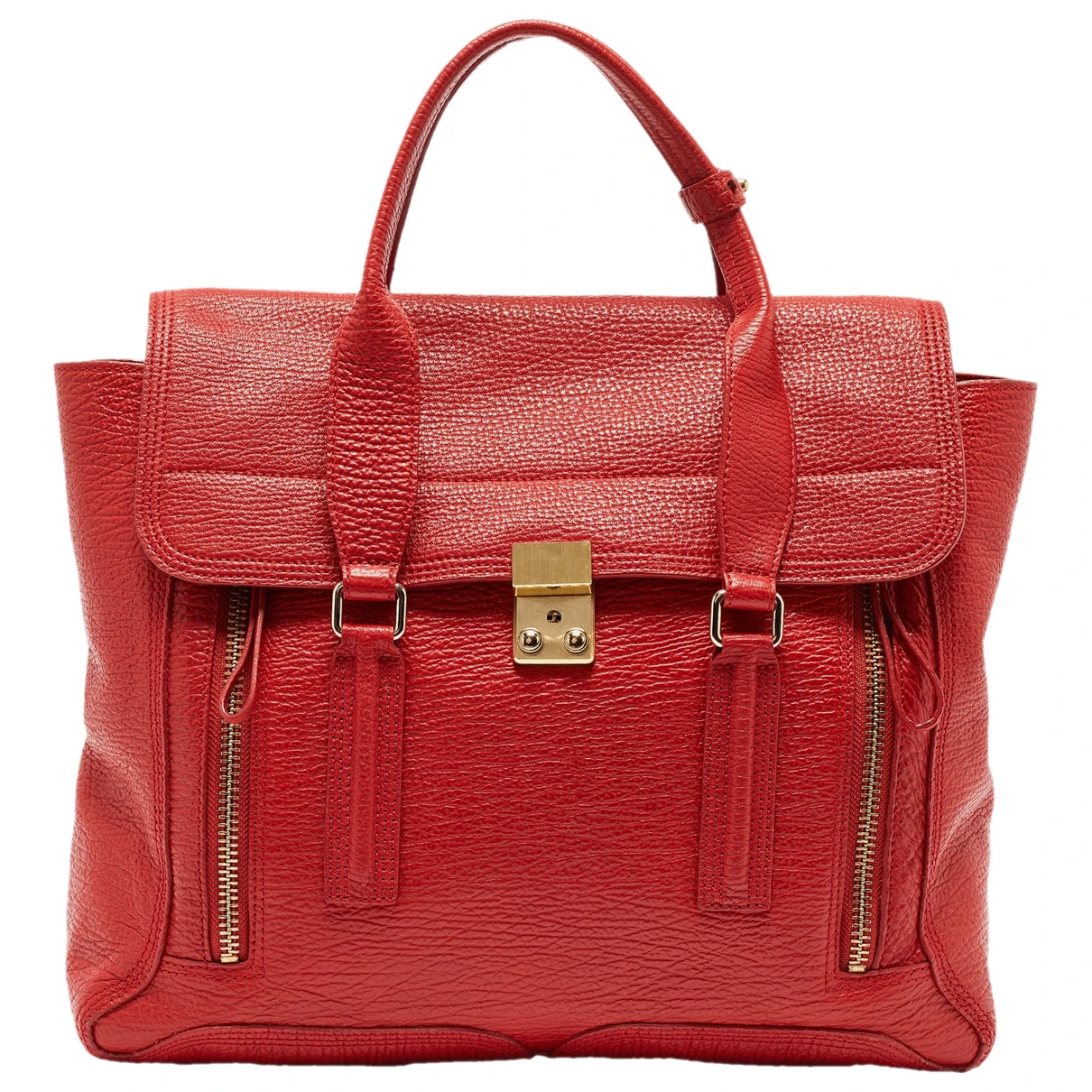 Pre-owned 3.1 Phillip Lim / フィリップ リム Leather Satchel In Red