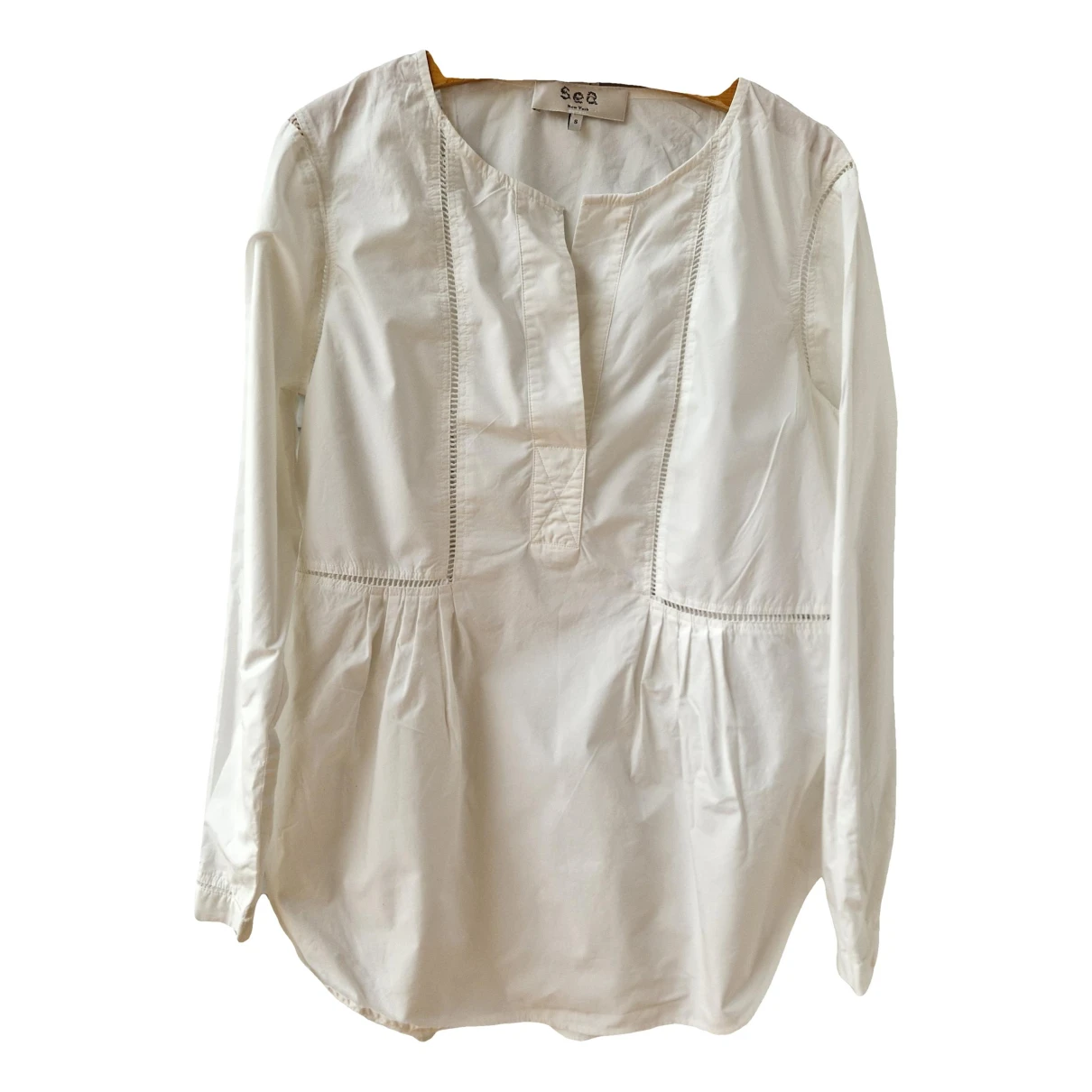 Pre-owned Sea New York Blouse In White