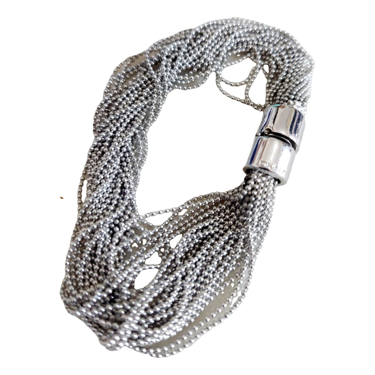 Pre-owned Dkny Bracelet In Silver
