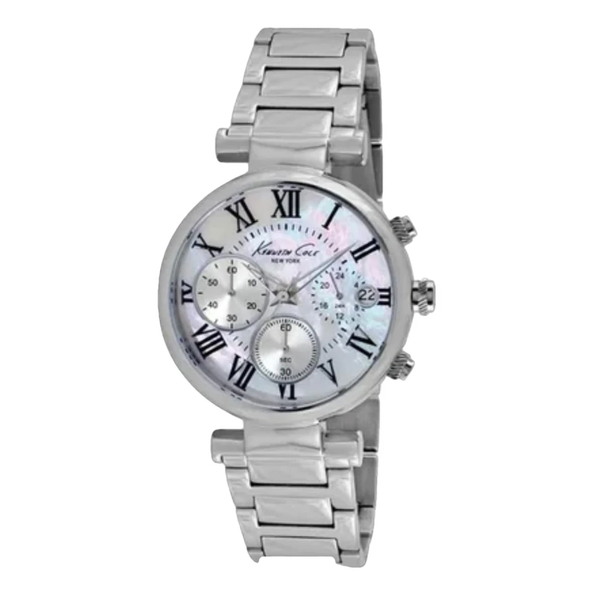 Pre-owned Kenneth Cole Watch In Silver