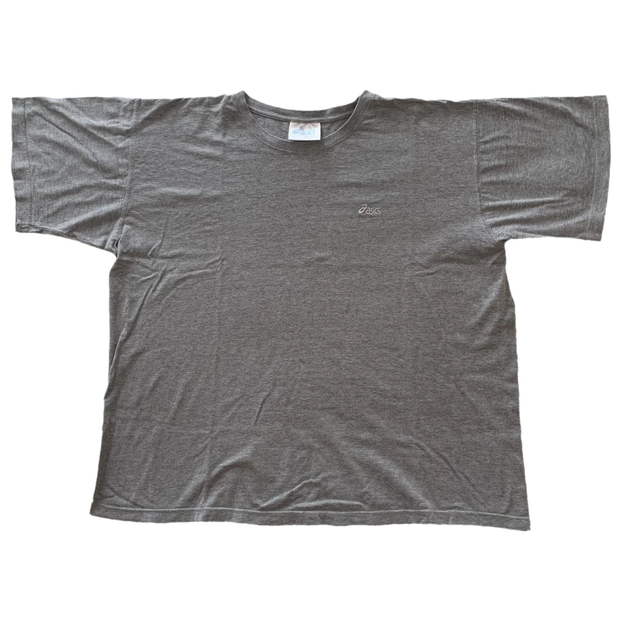 Pre-owned Asics T-shirt In Grey