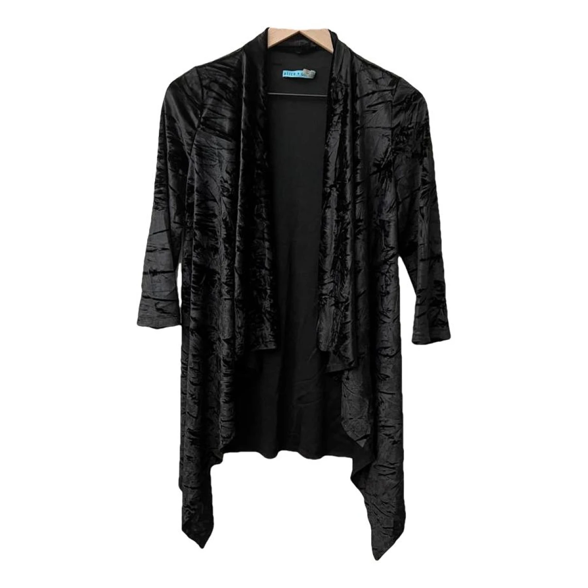 Pre-owned Alice And Olivia Cardigan In Black