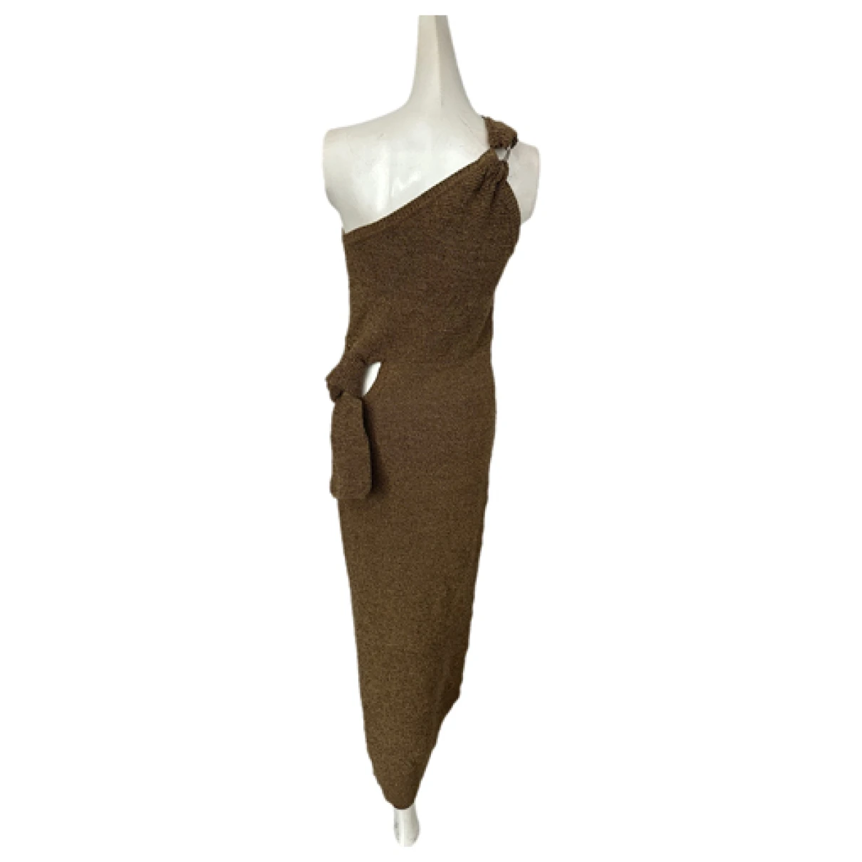 Pre-owned Jacquemus Mid-length Dress In Brown