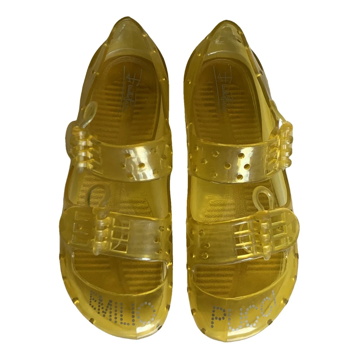Pre-owned Emilio Pucci Sandal In Yellow