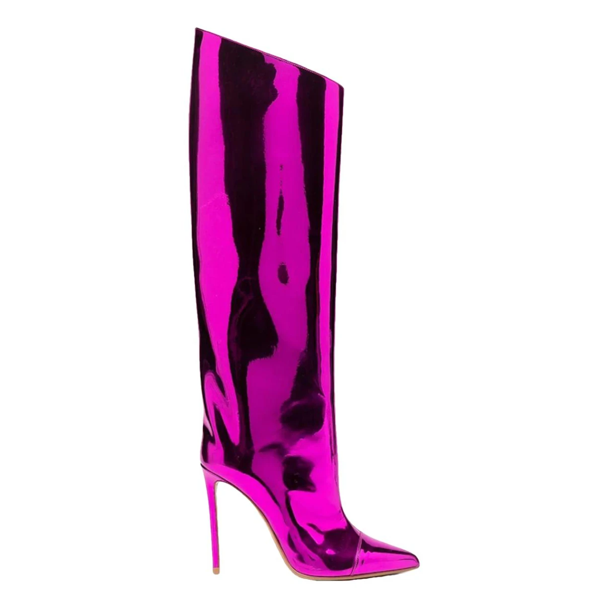 Pre-owned Alexandre Vauthier Leather Boots In Pink