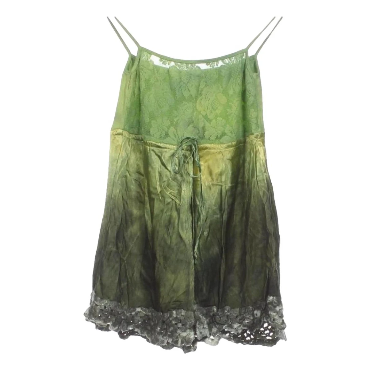 Pre-owned Miss Sixty Camisole In Green